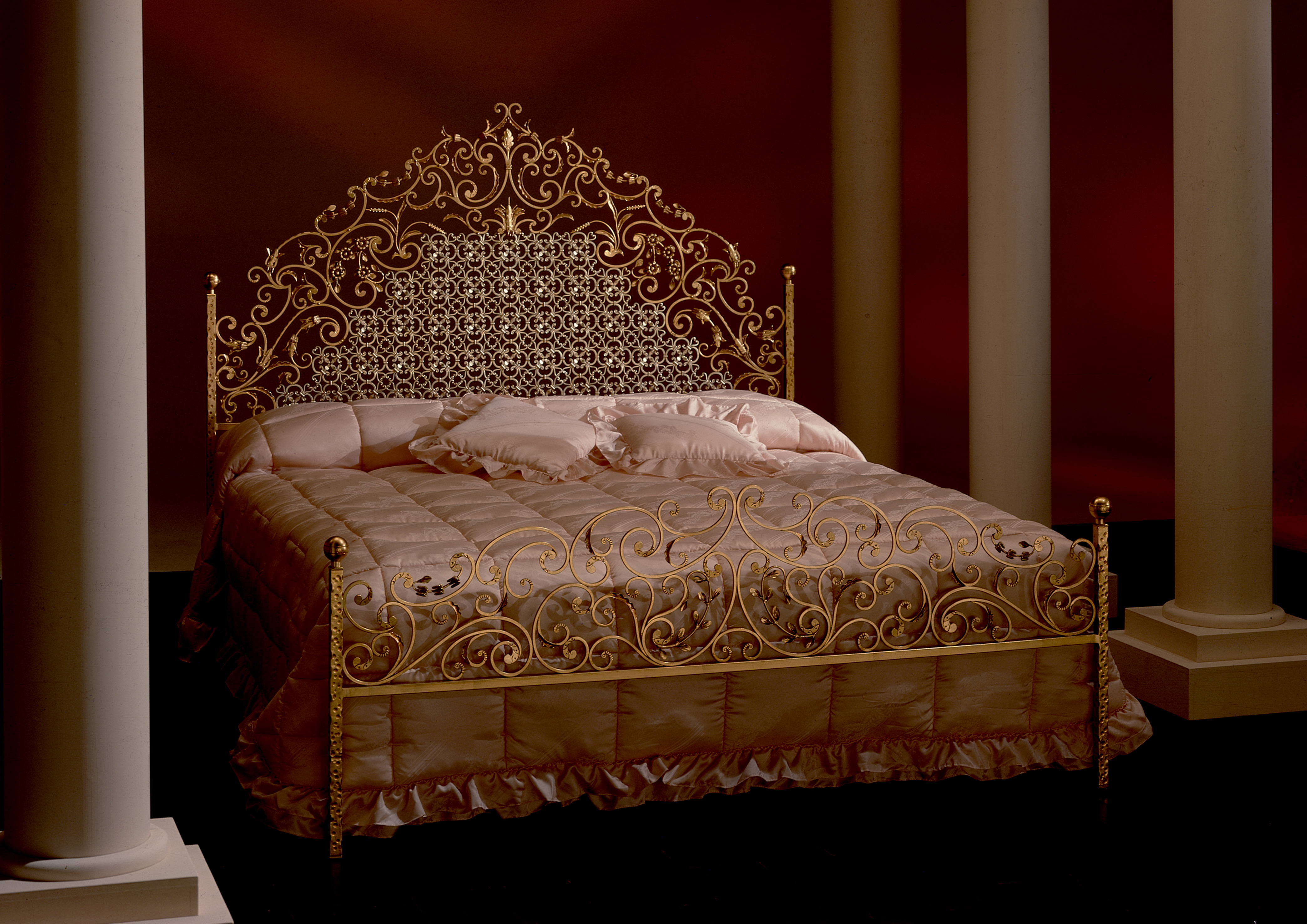 Letto in ferro battuto Art. 215 in promozione