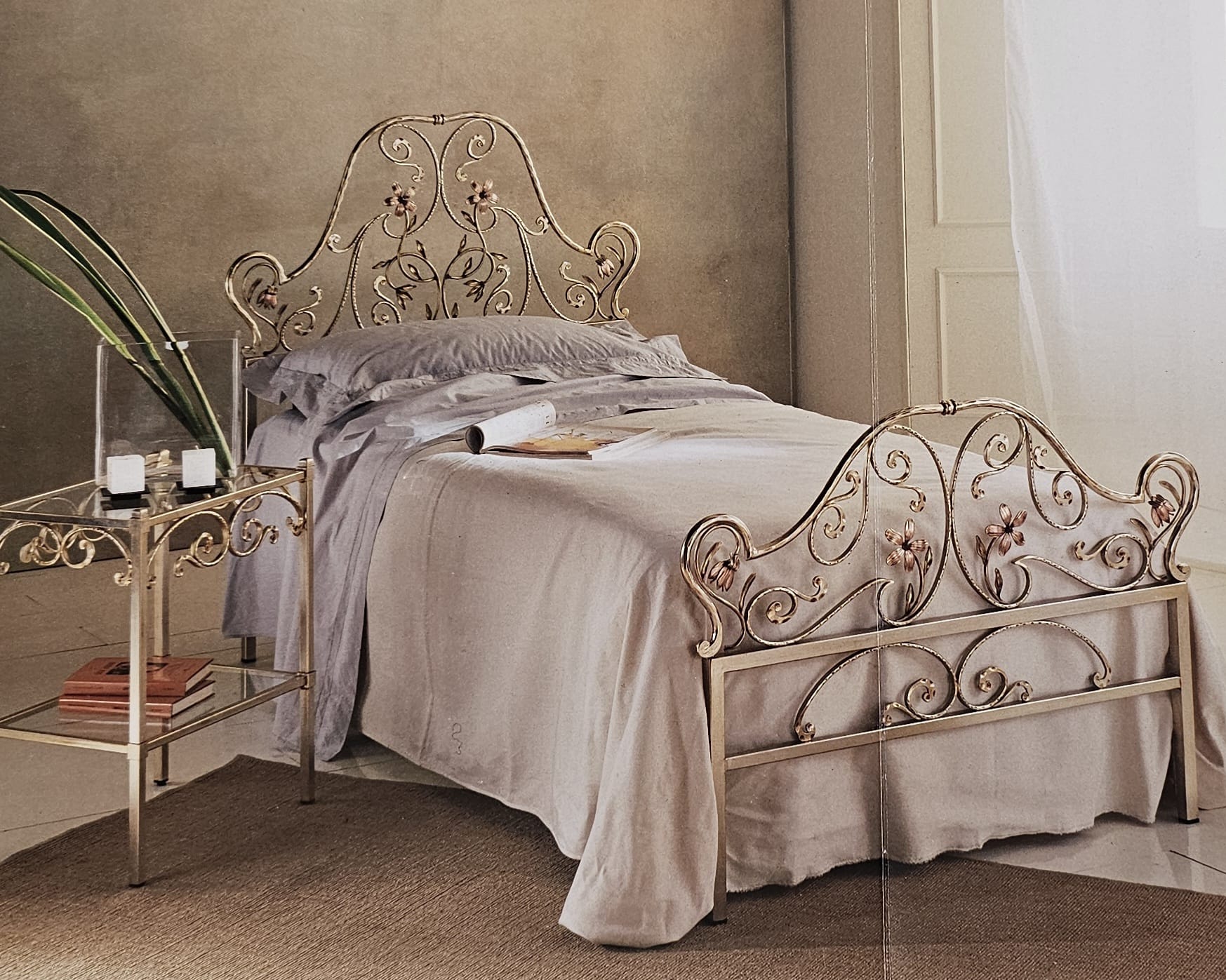 Wrought iron Bed Art. 265 Casablanca on promotion