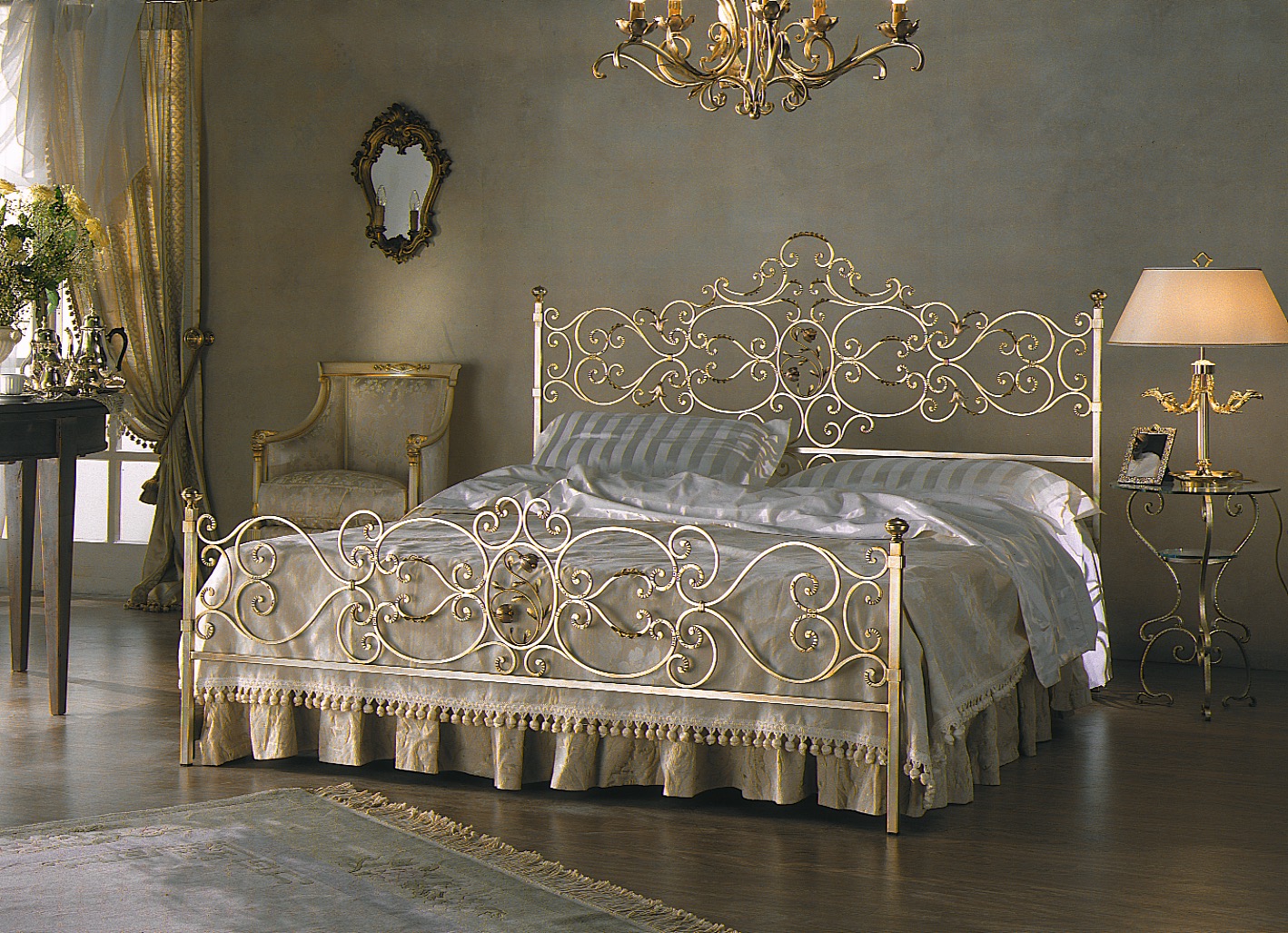 Letto in ferro battuto Art. 295 in promozione